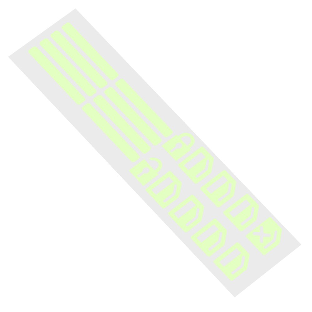 Car sticker Car window switch Luminous sticker for Toyota camry chr corolla rav4 yaris prius Auris prado Verso Tundra hilux