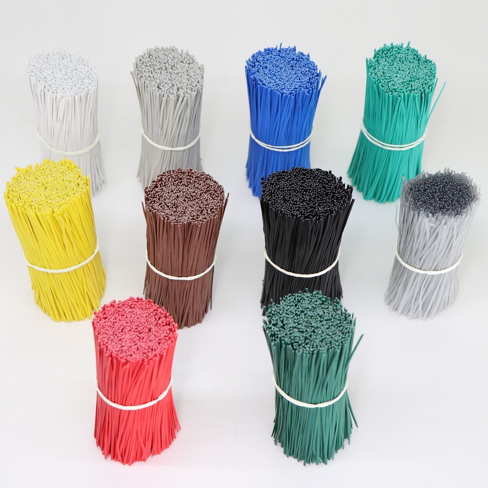 Câble torsadé de jardin en plastique, 10/12/15/20CM, cordon de Support de plante, de vigne grimpante, Ligature, fil d&#39;alimentation fixe multifonction