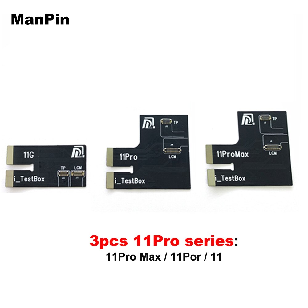 Flex Cable For iPhone 12 Pro MAX Mini 11 XS X 8 7 6S Plus DL S200 LCD Screen Tester Ambient Light Sensor True Tone 3D Touch: 11Pro set