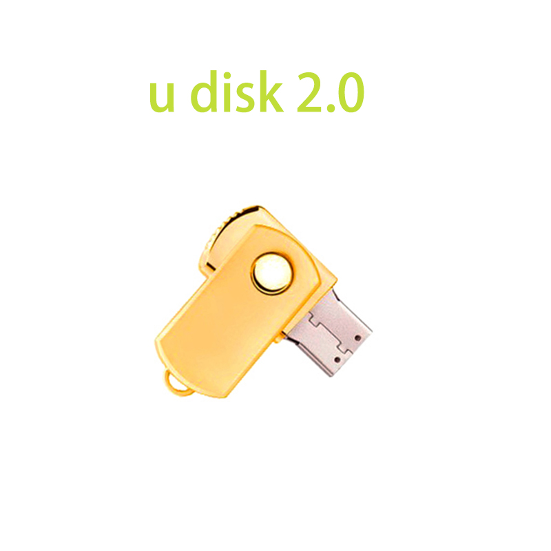 Waterproof Metal U Disk Memoria 8GB 4GB Memory Stick USB Flash Drive 32GB Pendrive cle usb 2.0 16GB 128GB flash Pen Drive 64GB: 32GB / Gold