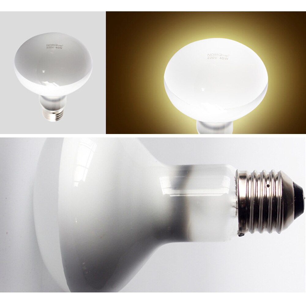 Far-Infrared Ceramic Temperature Control Product Box Warmer Light Bulbs Tortoise Lizard Spider Reptile Pet Heating Lamp