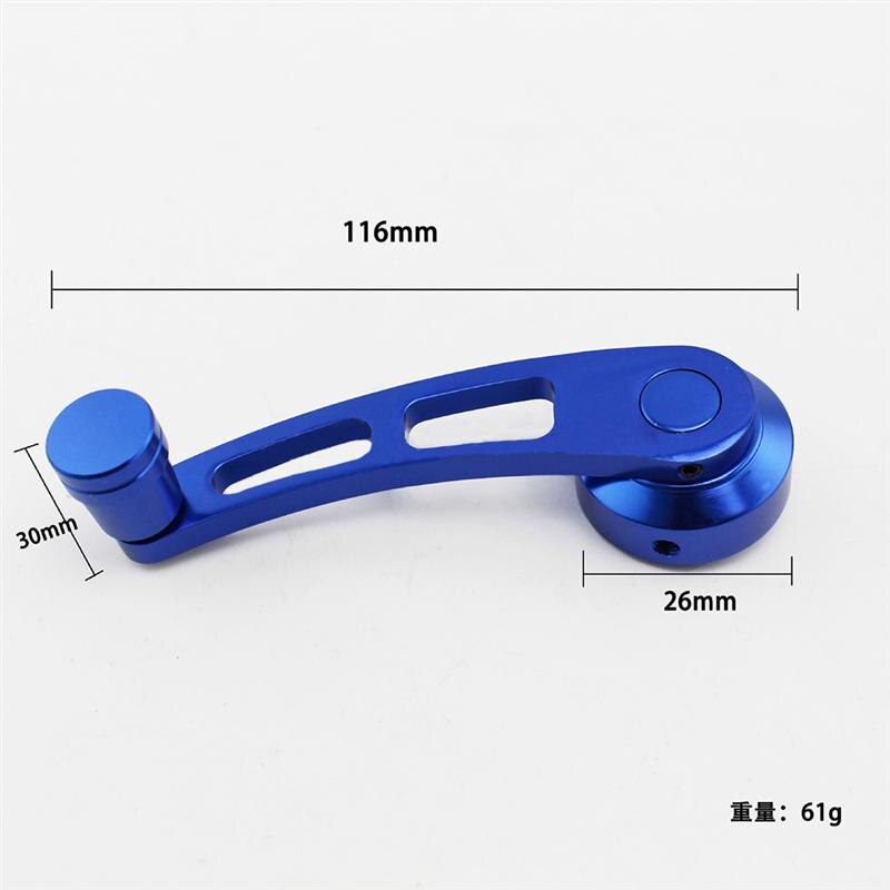 1 Paar Universal Aluminium Car Auto Raambedieningsmechanisme Krukken Deur Glas Handvatten Kit