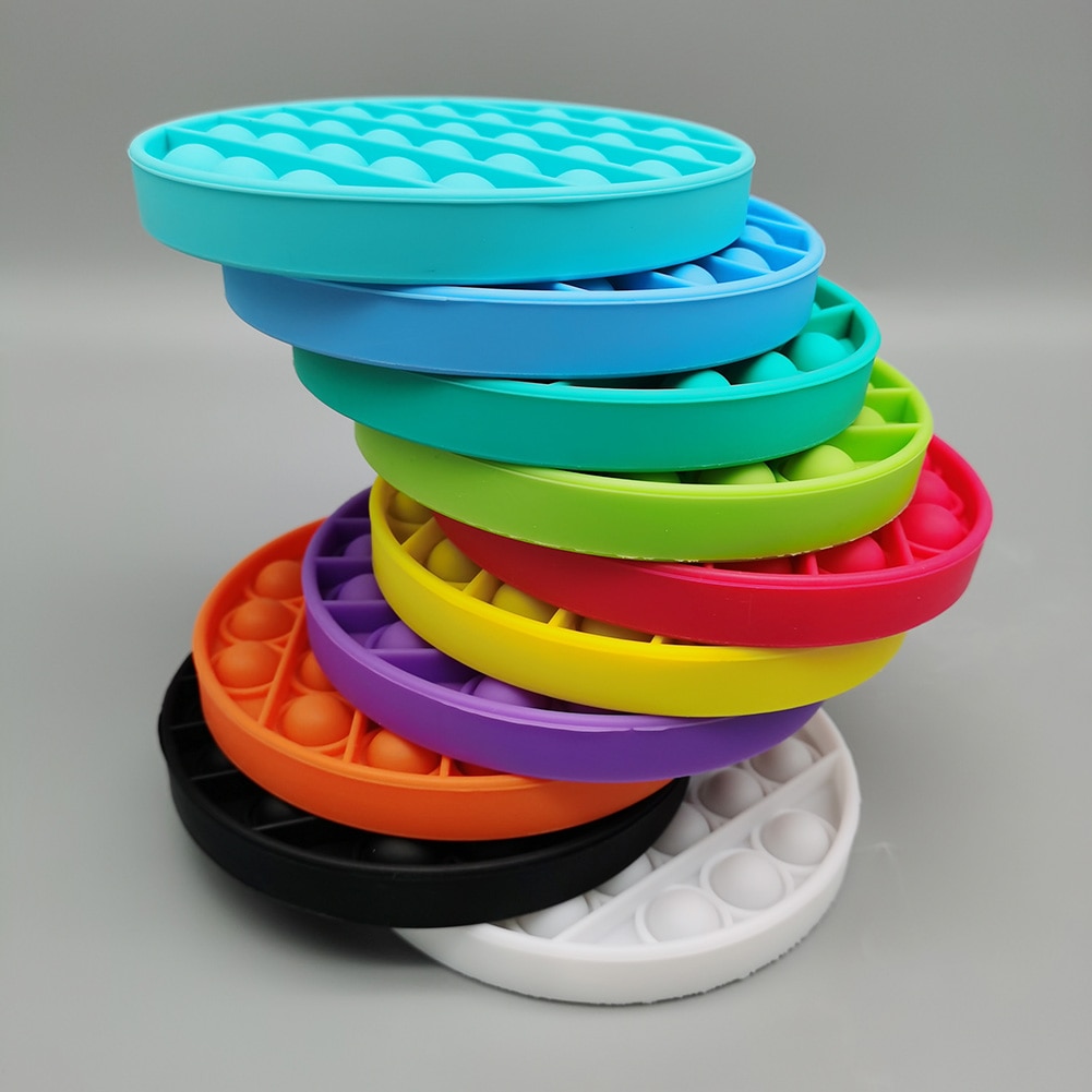 Push Pop Bubble Sensory Toy Autism Needs Squishy Stress Reliever Toys Adult Child Funny Anti-stress Pop It Fidget Reliver Stress