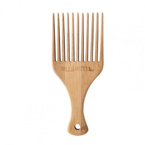 Peine Universal texturizado para hombre, cómodo, fácil de sostener, de madera para salón, horquilla, peine para pelo con estilo: Default Title