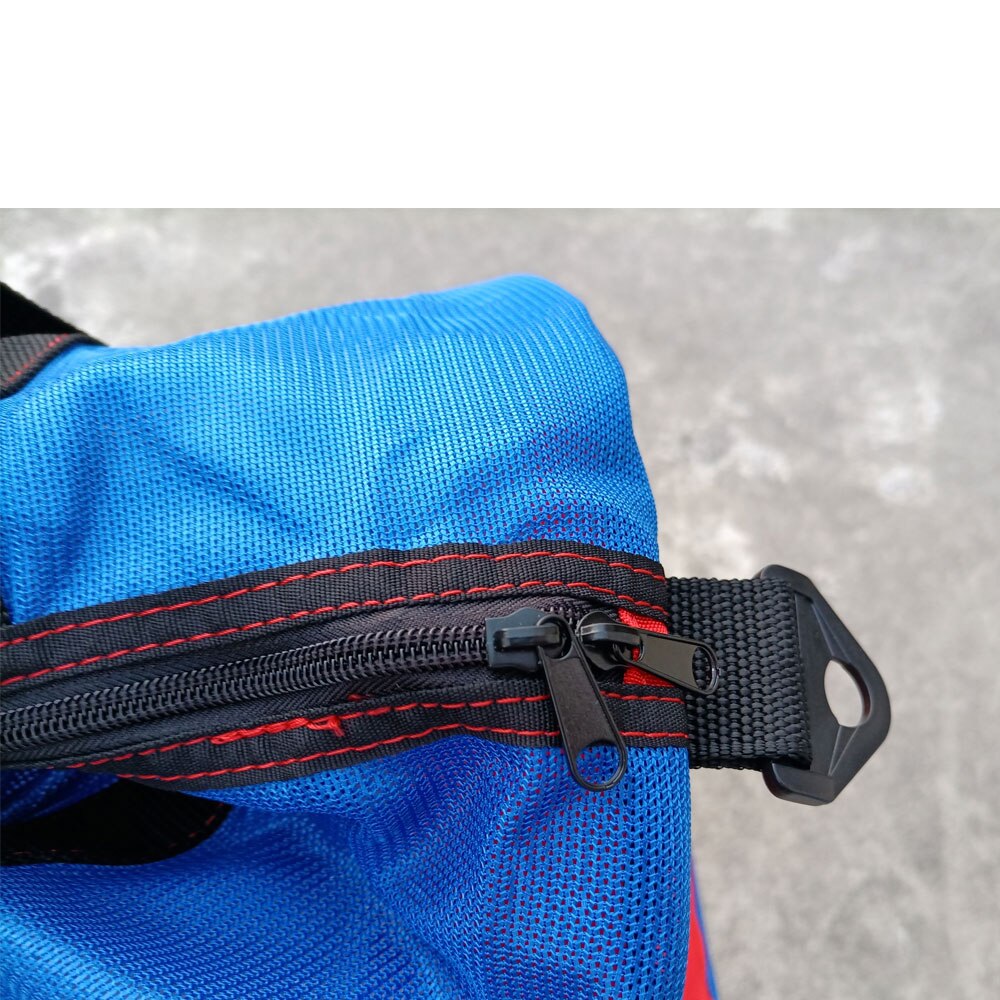 Netz-reisetasche für tauch- oder schnorchelausrüstung
