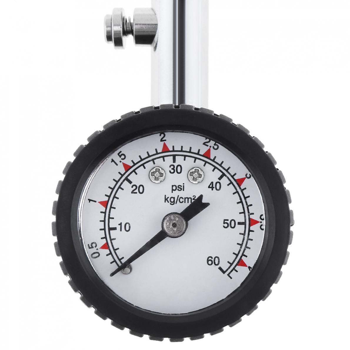 YD-6025 Nauwkeurige Auto Bandenspanningsmeter Meter Auto Bandenspanning Dial Meter Voertuig Tester 0-60 Psi