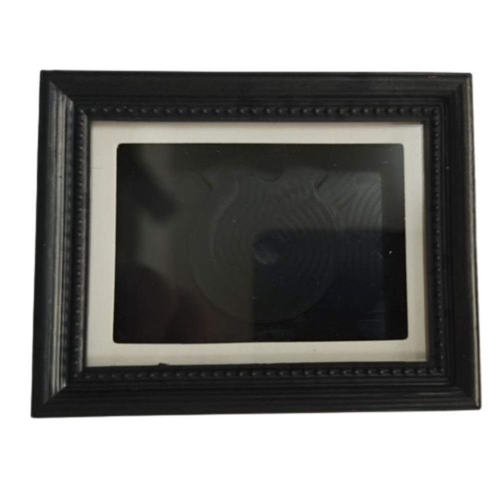 Diy magnetische fotolijst voor de koelkast, 3d vintage koelkastmagneten, bureauversiering, fotodecoratie, koelkastmagneten: Blauw