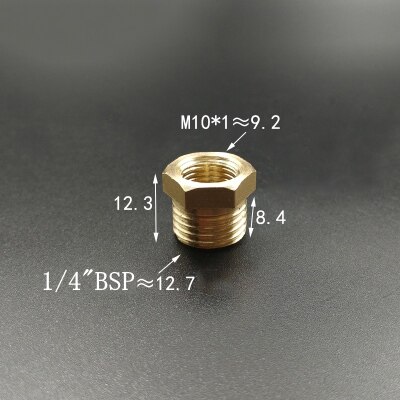 M10 M14 M20 Metric Male To Female Thread Brass Reducer Bushing Reducing Pipe Fitting Coupler Connector Adapter: NO4