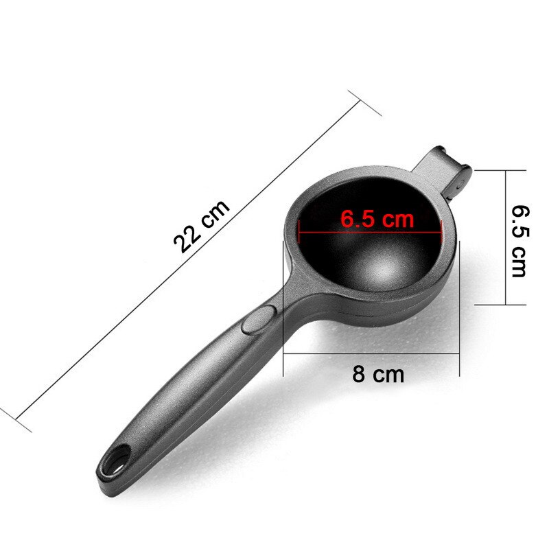Manual espremedor de citrinos espremedor laranja limão imprensa citrinos gadgets cozinha e acessórios ferramentas de cozinha espremedor laranja: Black