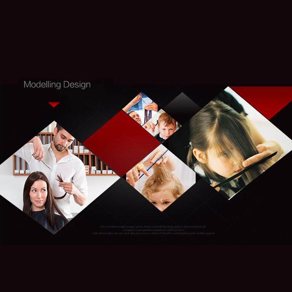 Hairdressing scissors Flat shears bangs shears scissors thinning scissors combination set Bright silver