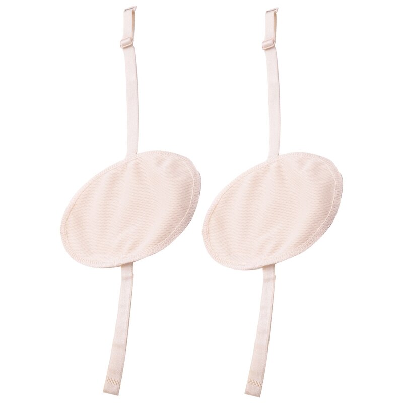 1 par underarm svette skjold pute vaskbar armhule svette absorberende verner skulderrem gjenbrukbar underarm svette pad sommer svette