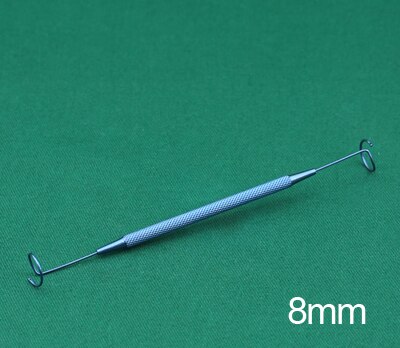 Titanlegering oftalmologi kirurgi instrument hale probe mikroskopi nåle værktøjer: Rosenrød