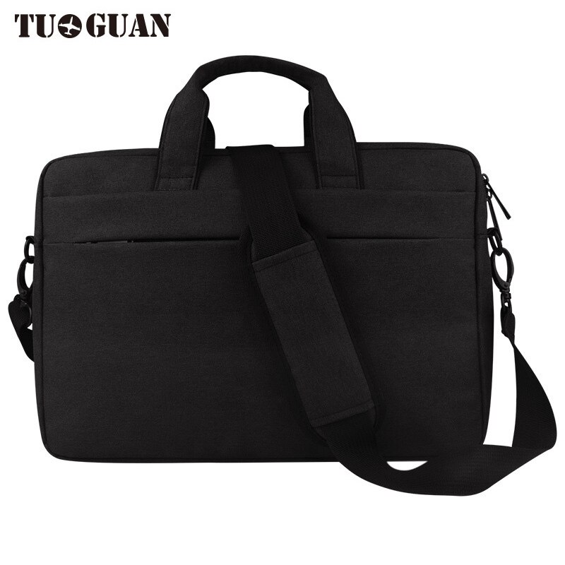 Bolsa portátil saco portátil à prova dwaterproof água portátil computador caso pastas notebook saco de ar pro por 13.3 polegadas para homem/mulher: black