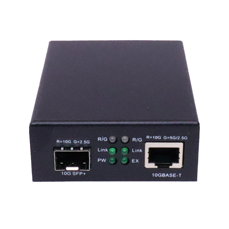 Conversor de fibra óptica onti 10 gigabit para  rj45 , transceptor de fibra óptica, switch ethernet sfp +1g/10g