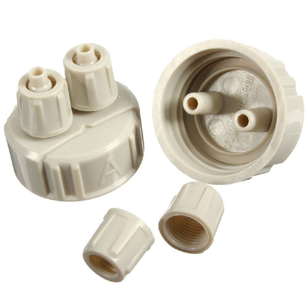 Fish Tank DIY CO2 Generator System Kit Live Plant Tank Air Flow Pressure Adjustment Diffuser Tube Check Needle Valve Guage Set