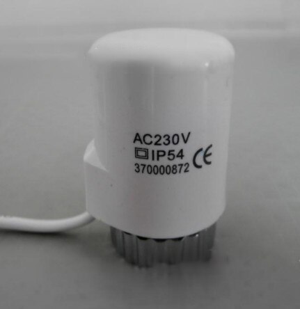 230V Normaal Open Elektrische Thermische Actuator Voor Spruitstuk Vloerverwarming Klep Calefaccion Suelo Radiante Actuador: NOwhite Type1