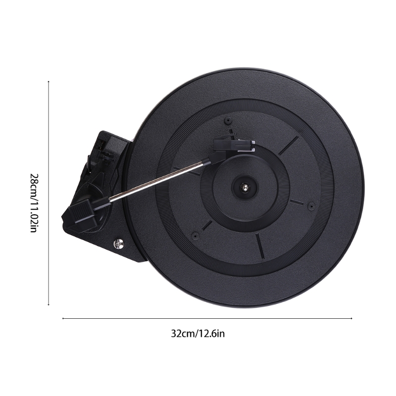 LX0B 28cm Accessories Parts Turntable Turntable 3 Speed(33/45/78 RMP) For Lp Vinyl