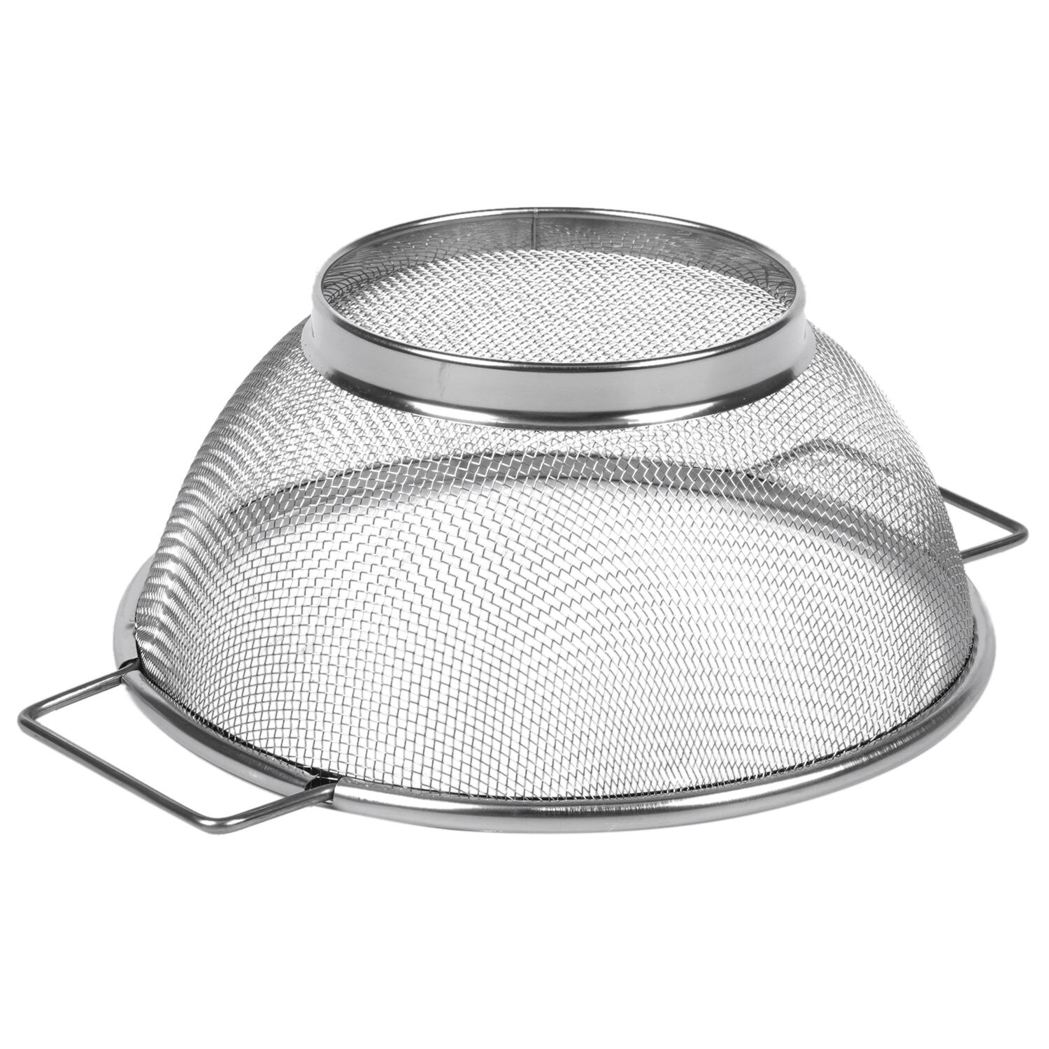 Stainless Steel Fine Mesh Strainer Bowl Drainer Vegetable Sieve Colander Sifter