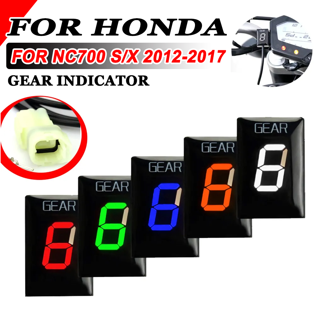 Para Honda NC700S NC700X NC700 S/X - accesorios de motocicleta indicador de pantalla de engranaje de velocidad medidor Digital