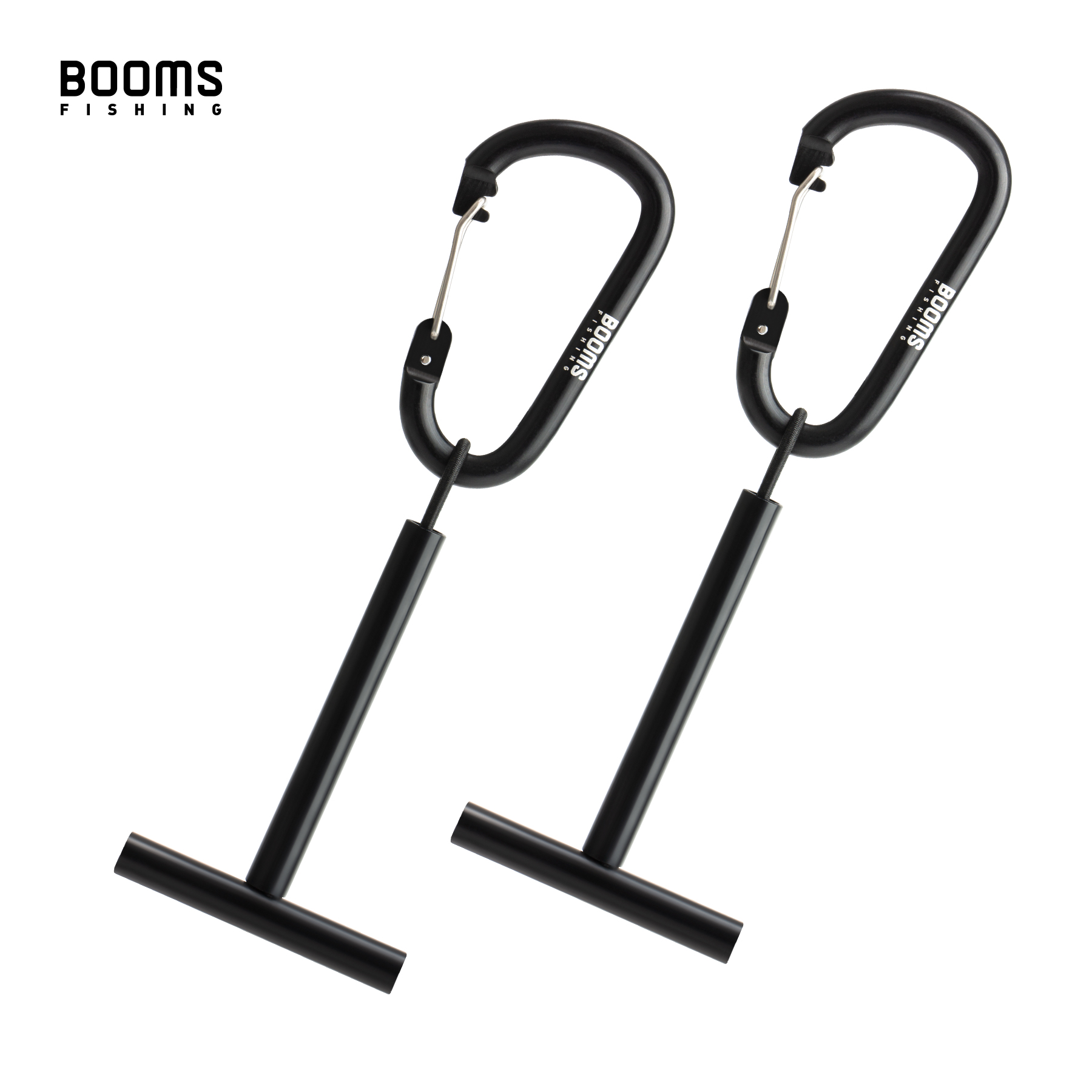 Booms Fishing SH1 Fly Fishing Holder For Storing Multiple Tippet Line Spool Holders Durable Leader holder Tippet Spool Holder: black