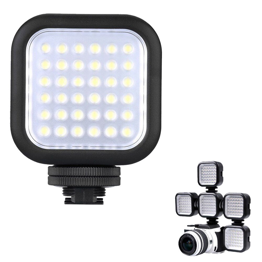 Originele Godox LED36 LED Video Licht 36 Led-verlichting Lamp Fotografische Verlichting 5500 ~ 6500 K voor DSLR Camera Camcorder mini DVR