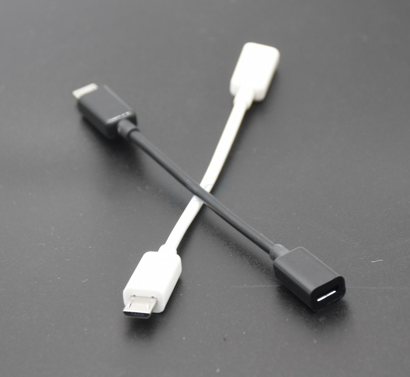 10cm Micro USB Female to Micro USB Male F/M Extension Extender Date Charging Short OTG Cable Black 20CM 50CM 10CM 1m 1.5m 2m