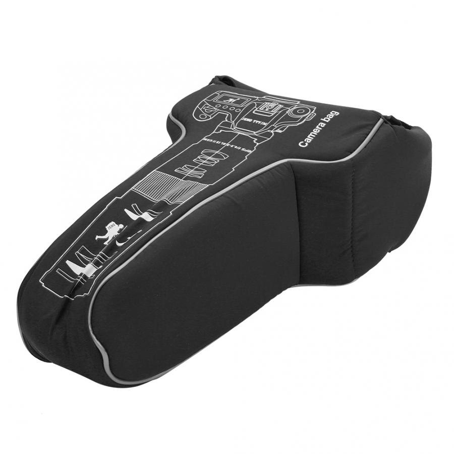 Mochila dslr utendørs nylon vanntett antikollisjonspose til slrs teleobjektiv speilfri kamera sekk appareil foto: L