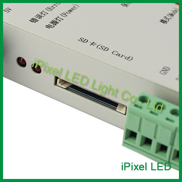 Led christmas light controller pixel controller t500k t200k t8000c t-1000 controller with sd card