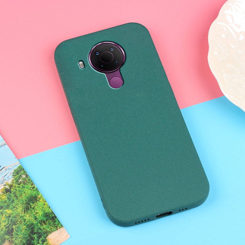 Funda de silicona suave para Nokia, protector completo a prueba de golpes, 5,4, 3,4, 8,3, 5,3, 2,3, 5,4, 3,4: ABS / Verde
