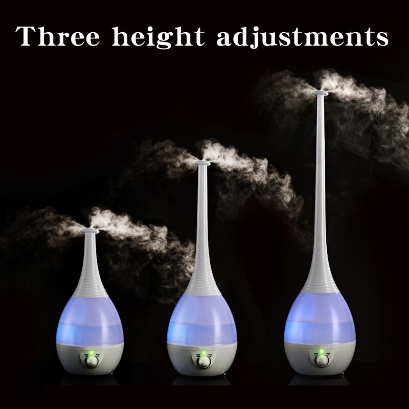 2.6L Grote Vloerstaande Air Aroma Diffuser Huishoudelijke Nachtlampje Grote Mist Luchtbevochtiger Ultrasone Essentiële Olie Diffuser