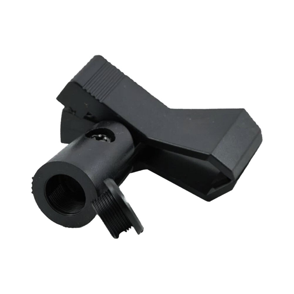 Quick Release Adjustable Holder Universal Microphone Clip Hands-free Replacement Easy Install Flexible Portable Mount Adapter