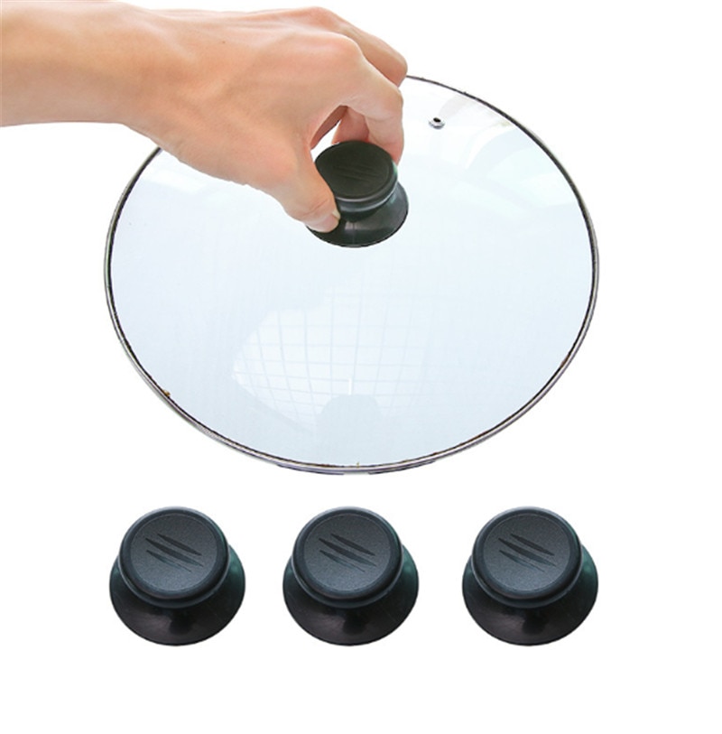 1PC Universal Home Pot Cover Keuken Kookgerei Vervanging Deksel Deksel Circulaire Holding Knop Schroef Handvat Kookgerei Onderdelen