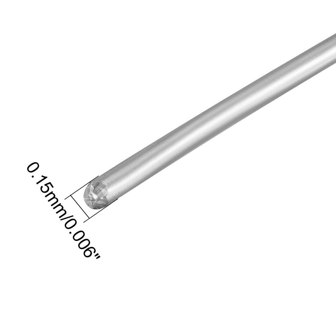 uxcell Superfine Heating Wire FeCrAl Resistor Wire for Heating Elements 0.1mm-0.3mm diameter 0.006inchx25ft DxL