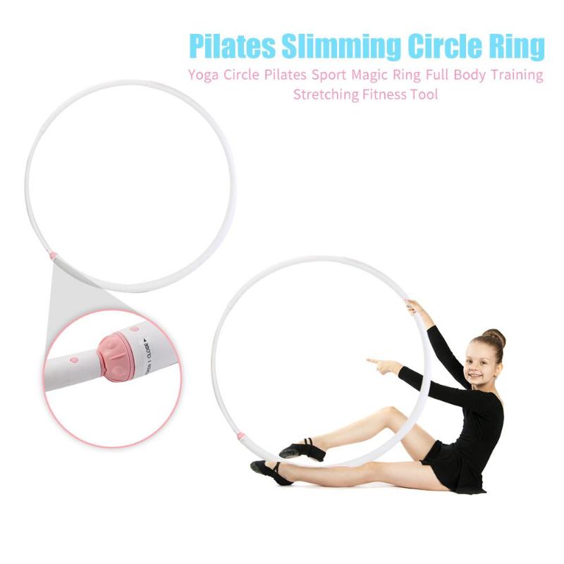 Holdbar sport magisk ring delikat yoga cirkel pilates sport magisk ring bodybuilding fitness træning pilates værktøj