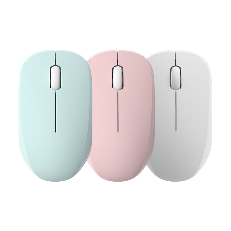 Ultra-Slim Mini Draadloze Muis 2.4G Leuke Stille Gaming Muis Voor Macbook Air Pro Lenovo Ergonomische Geruisloze Computer muizen Vrouwen