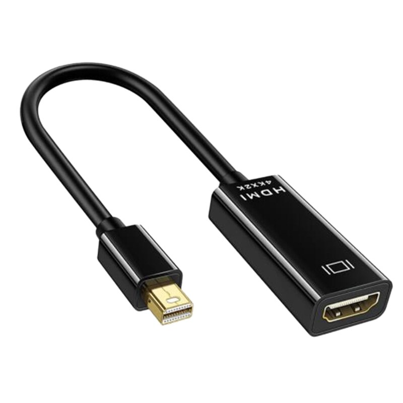 Mini Display Port to HDMI Adapter Mini DP Cable Thunderbolt 2 convertitore HDMI per Air 13 Surface Pro 4: Default Title