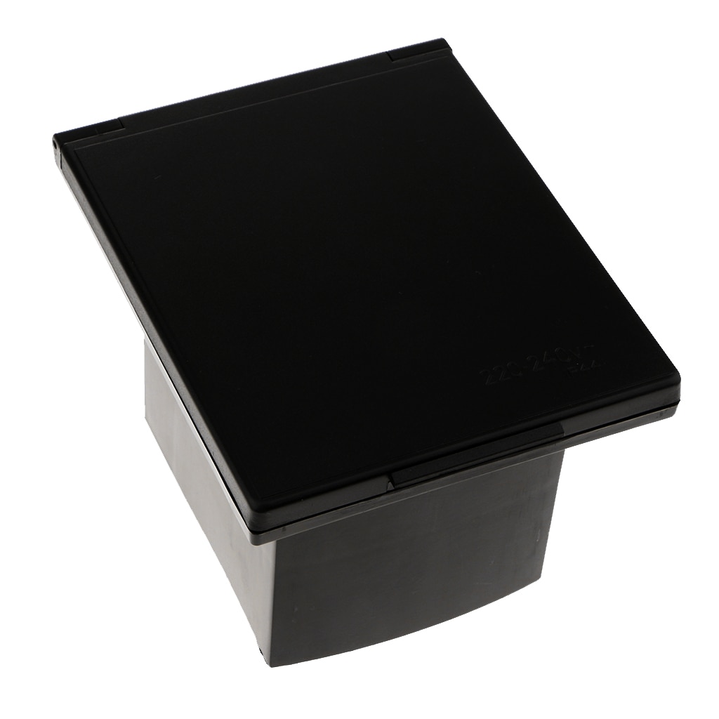 RV Motorhome 220-240V 16A External Flush Hook Up Waterproof 3Pin Plug