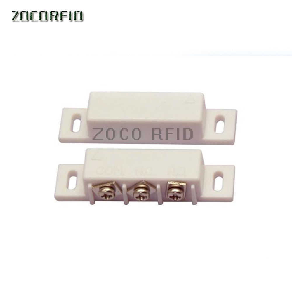 Nc En Geen Twee Soorten Type Wired Metal Roldeur Magneetcontact Schakelaar Alarm Deur Sensor Voor Thuis Alarm systeem