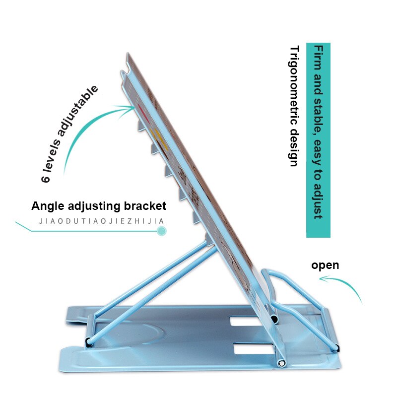 Metal Simple Reading Frame Multifunctional Cartoon Reading Frame Portable Anti Myopia Reader Good Helper For Office And Study