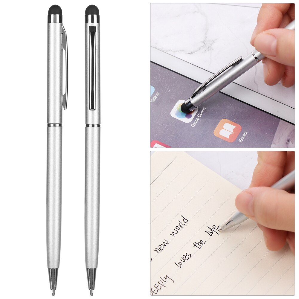 Touchscreen Stift Kugelschreiber Auf Wasserbasis Stift Multifunktions Dual-Verwenden Stift praktisch Universal- Schreiben Liefert Werkzeug
