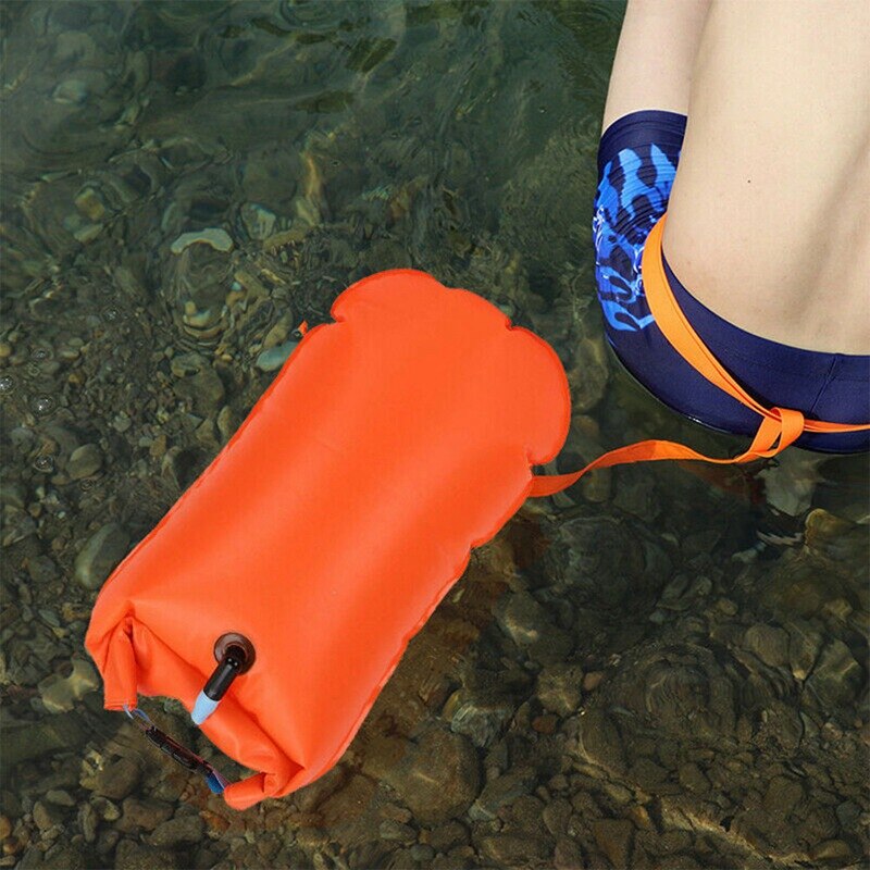 PVC Swimming Double Air Bag Safety Float Air Dry Bag Inflatable Float Swimming Floating Bag Multifunctional Storage Bag