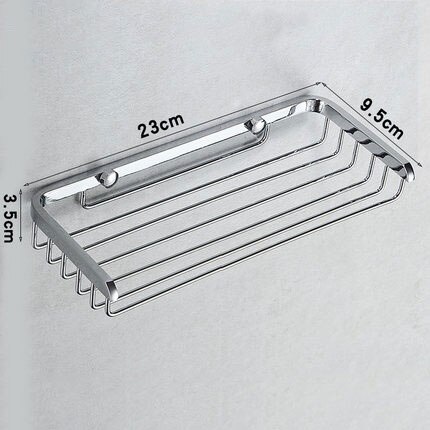 Onyzpily Badkamer Kleine Plank Douche Badkamer Hotel Plank wandmontage Single-layer Mand All-koper: type B