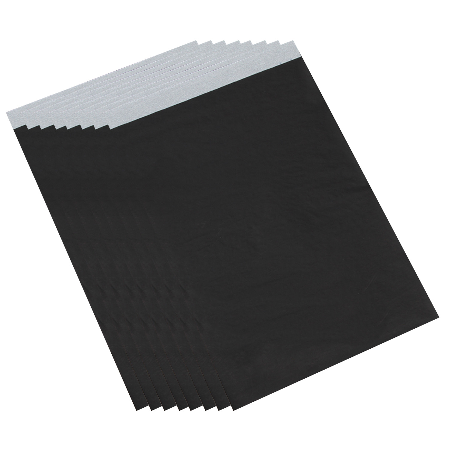 100 ark  a4 -sidet genanvendeligt kulstofoverføringssporingspapir til enkeltsidet sort til hjemmekontor sort