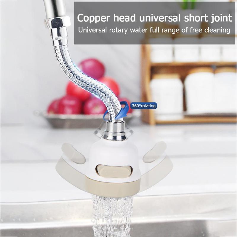 Aireador para grifo de cocina, 2 modelos, aireador de 360 grados giratorio, filtro de boquilla de agua con burbujas, libre de doblar los aireadores flexibles