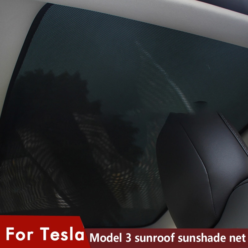 Model3 Zonnescherm Auto Zonneklep Voor Achter Zonnescherm Voor Tesla Model 3 Dak Dakraam Tinten Protector Accessoires Drie