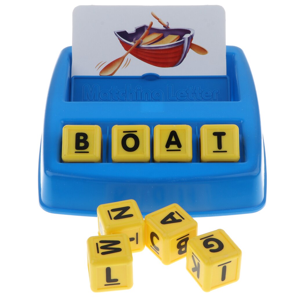 Matching Letter Game,Teaches Word Recognition,Spelling & Increases Memory,3 Years & Up