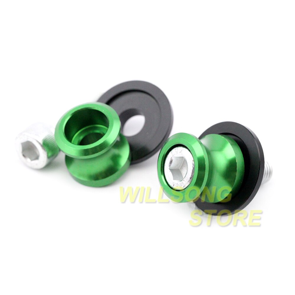 Schwinge Spulen Absturz Schieberegler Stehen Schraube Für KAWASAKI NINJA 250R/250RR/300/400/650/650R VERSYS 650 ZRX 1200R Motorrad 10mm
