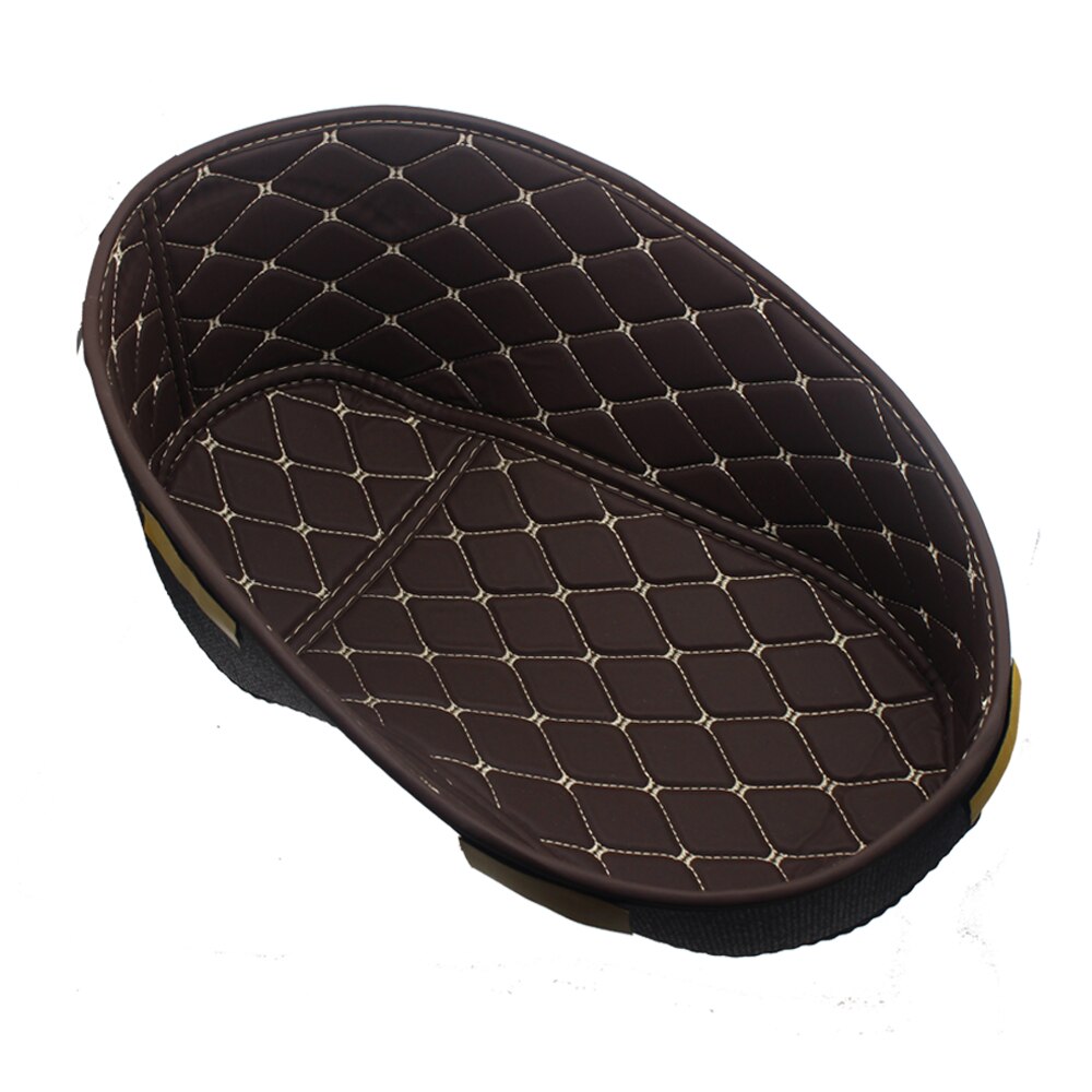 Rear Trunk Cargo Liner Protector Motorcycle Seat Bucket Pad for Vespa GTS 300 GTS300 Super Tech HPE TOURING: Italian Brown