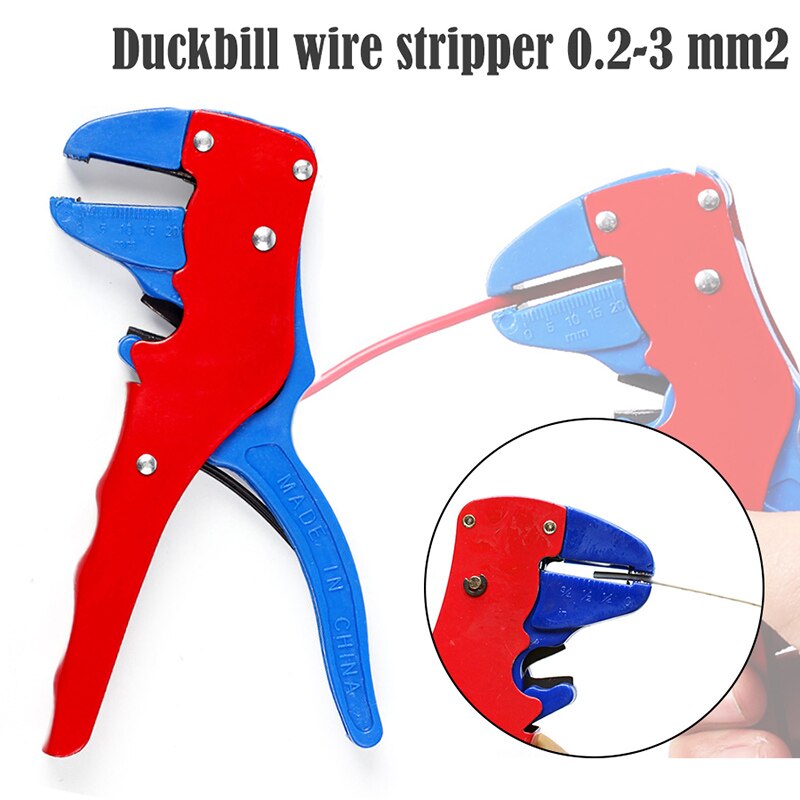 1PCS Automatic Self Adjusting Cable Wire Stripper Crimper Stripping Cutter Pliers For Hand Tools
