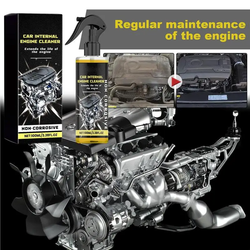 100 ml Auto Motor Reiniger Entfetter Konzentrat Wischen Entfernen Öl Sauber Fach Auto Reinigung Auto Zubehör Wartung